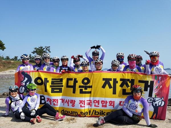 천도천색 천리길 2코스 증도 ( 4월 2일 ) 아름다운자전거팀 라이딩후기 4