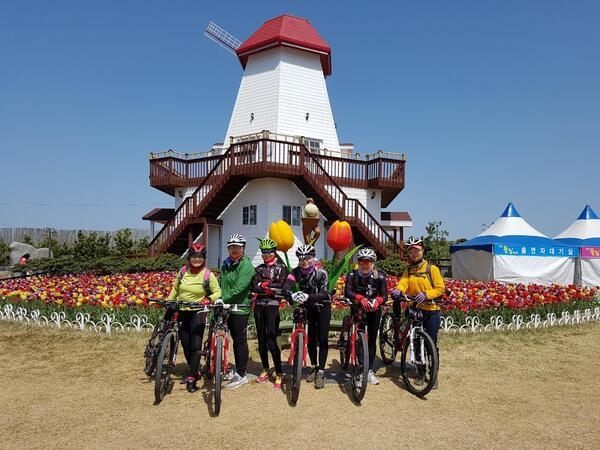 천도천색 천리길 3코스 임자도 ( 4월 19일 ) 아름다운자전거팀 라이딩후기 2