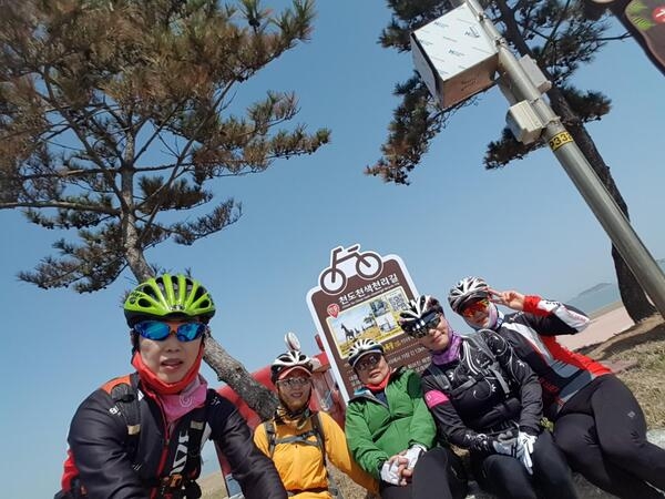 천도천색 천리길 3코스 임자도 ( 4월 19일 ) 아름다운자전거팀 라이딩후기 4