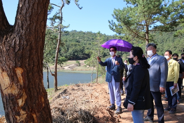 2020.10.08 지도읍 병어공원 현장방문 2