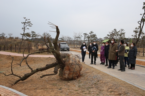 2021.02.24 자은면 1004섬 자연휴양림 현장방문 2