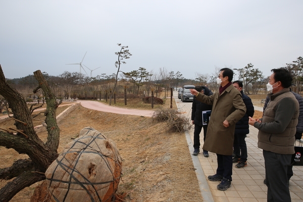 2021.02.24 자은면 1004섬 자연휴양림 현장방문 3