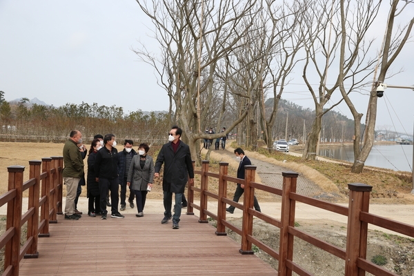 2021.03.07 도초면 환상의 가든,수국공원 현장방문 4