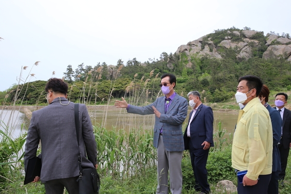 2021.05.11 비금면 소금박물관 공사현장방문 4