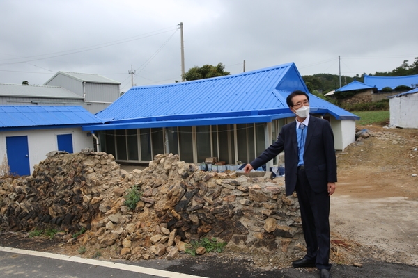 2021.10.12 도초면 고교마을 현장방문  2