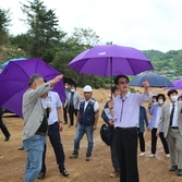 2022.08.19 암태면 상수도 공사 현장방문