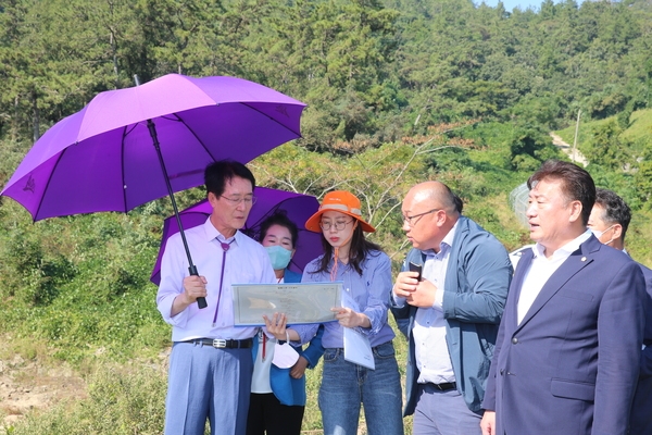 2022.09.30 지도읍 라일락공원 현장방문 2