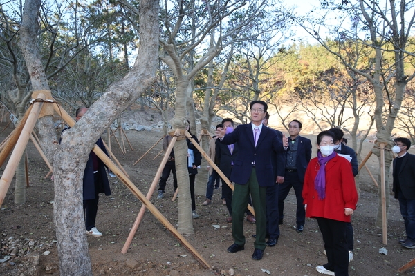 2022.11.23 지도읍 라일락공원 현장점검 3