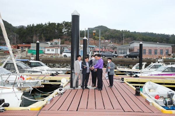 20230322_남해군 적량항 등 요트마리나 현장방문 2