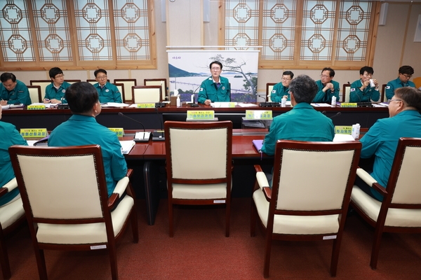 2023. 10. 31   신안군청 영상회의실-소 럼피스킨병 긴급 재난안전대책본부 회의 4