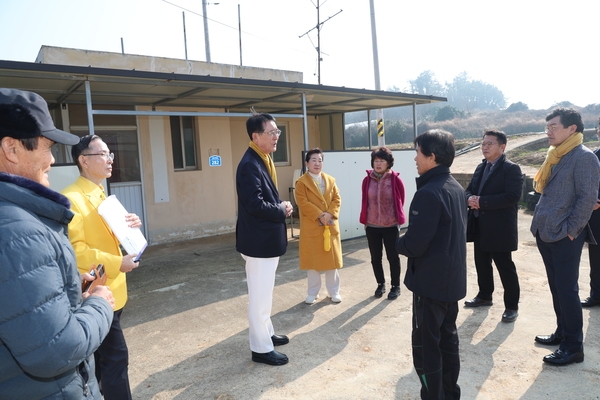 2024. 01. 12    팔금면 당고마을 현장방문 2