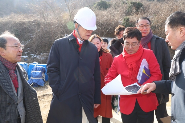 2024. 01. 29    임자면 하우리 노인요양시설 건설현장 점검 3