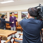 2024.04.24   신안군 군목(나한송) 변경관련 목포MBC 인터뷰