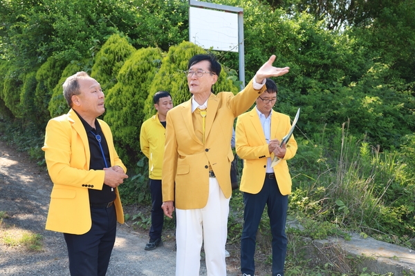 2024.05.28_관광진흥과, 문화예술과 업무추진 현장점검(구 추포초등학교 부지) 3